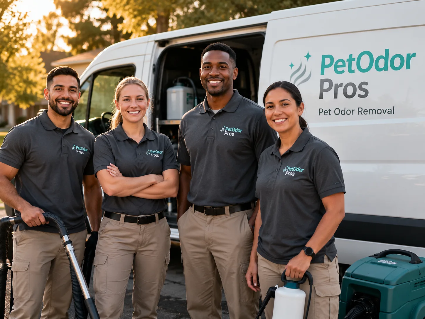 Pet Odor Removal team serving Hampton, IA